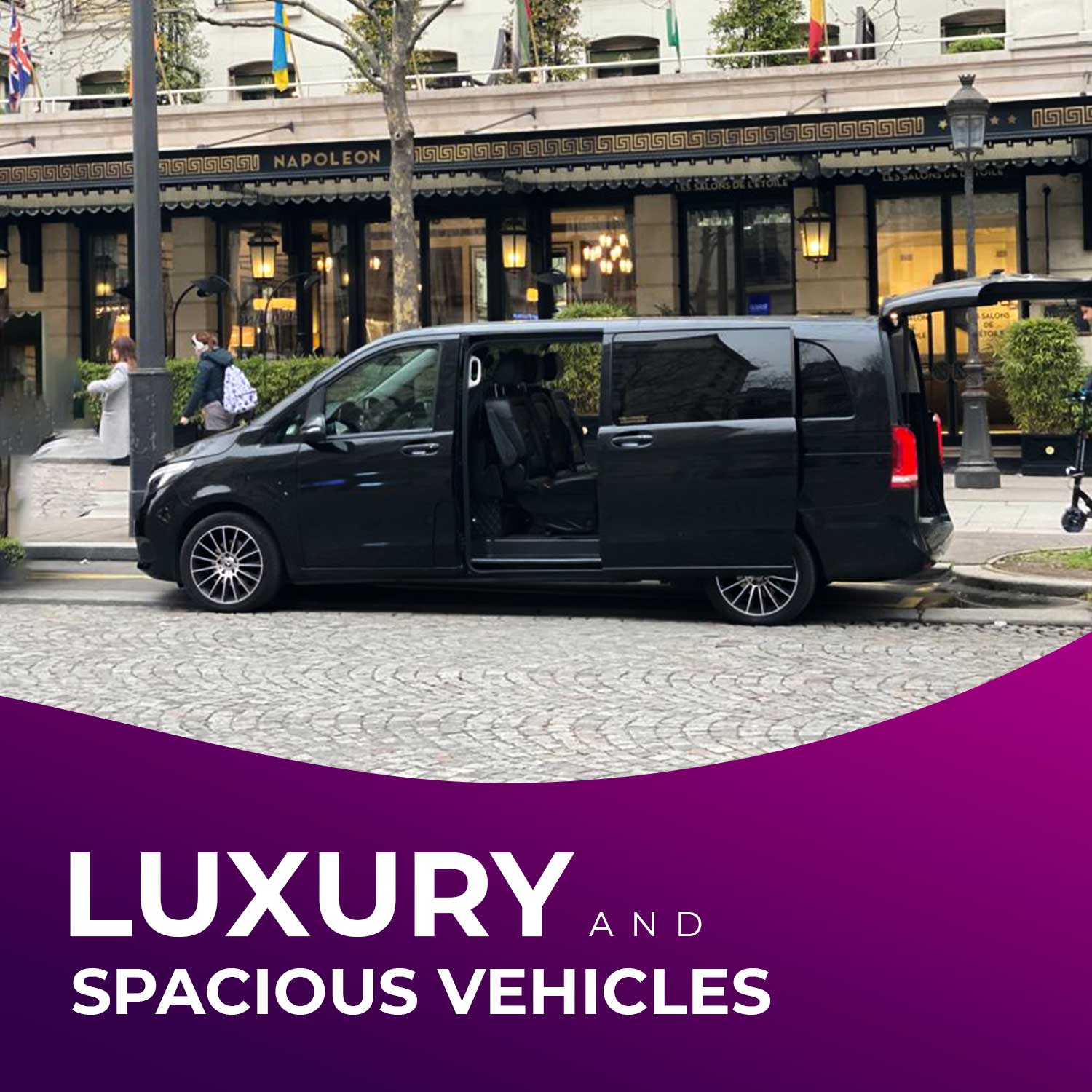 Luxury and Spacious Vehicles
