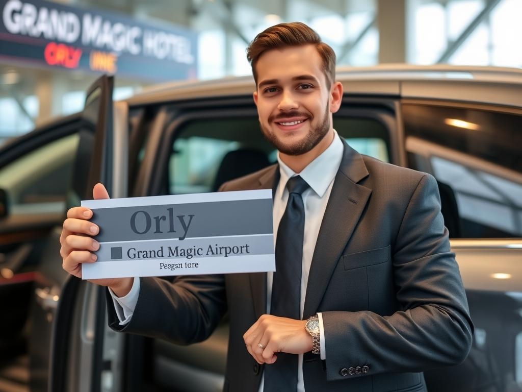 Private Taxi Orly Airport to Grand Magic Hotel