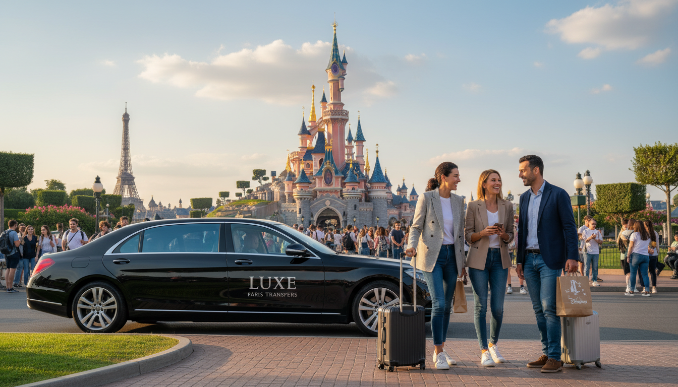 Private Taxi Orly to Disneyland