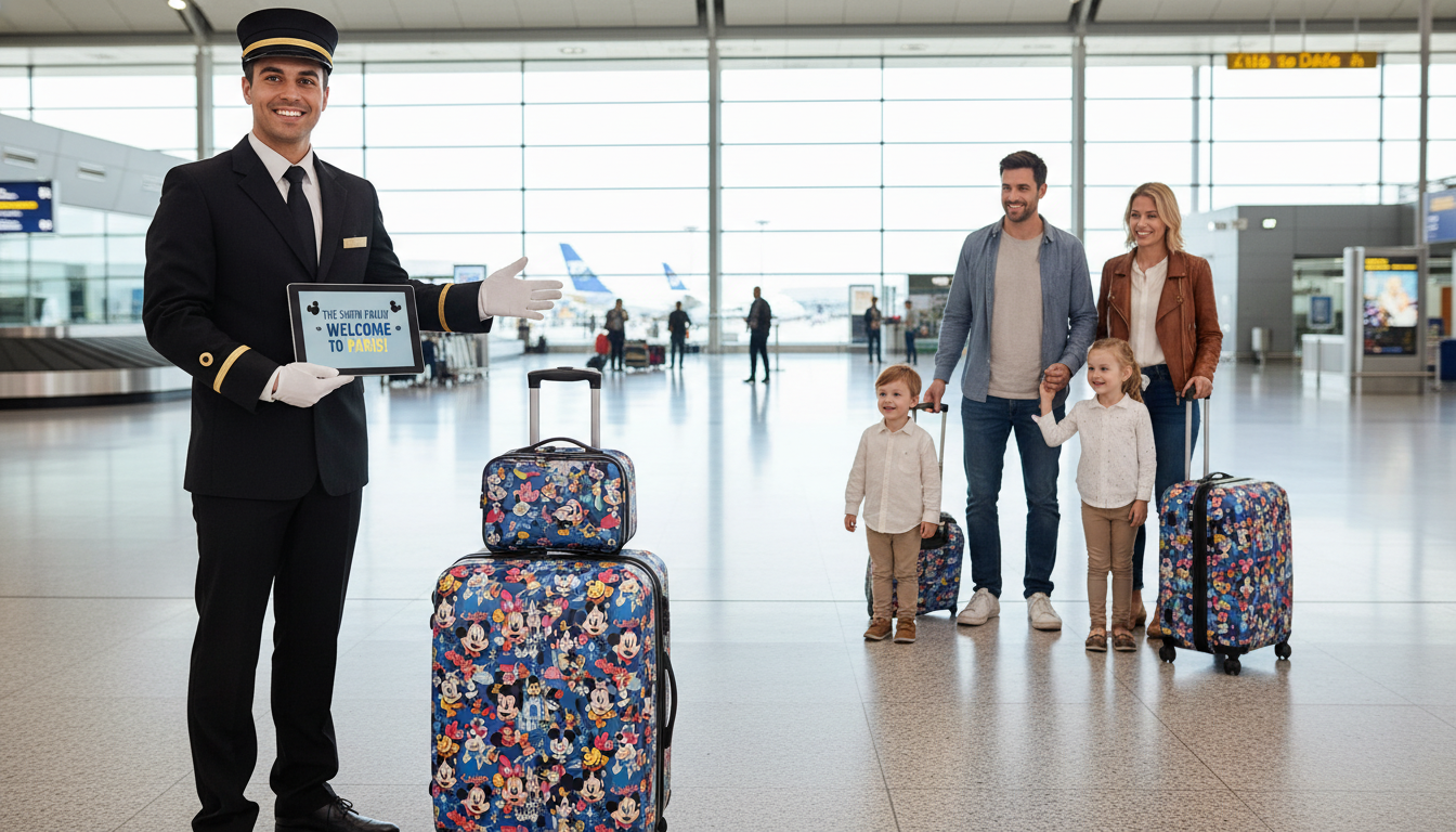 Private Transfer Beauvais Disneyland Shuttle Service