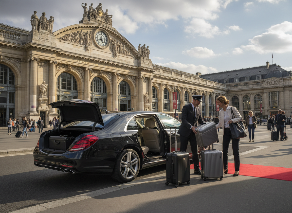Private Transfer from Charles de Gaulle Airport to Gare du Nord
